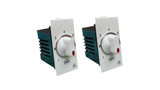 fan regulator, dp switch, light sensor