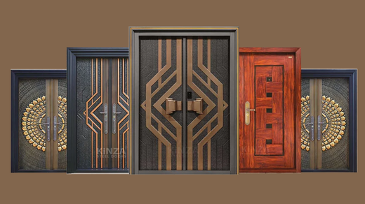 Solid iron doors