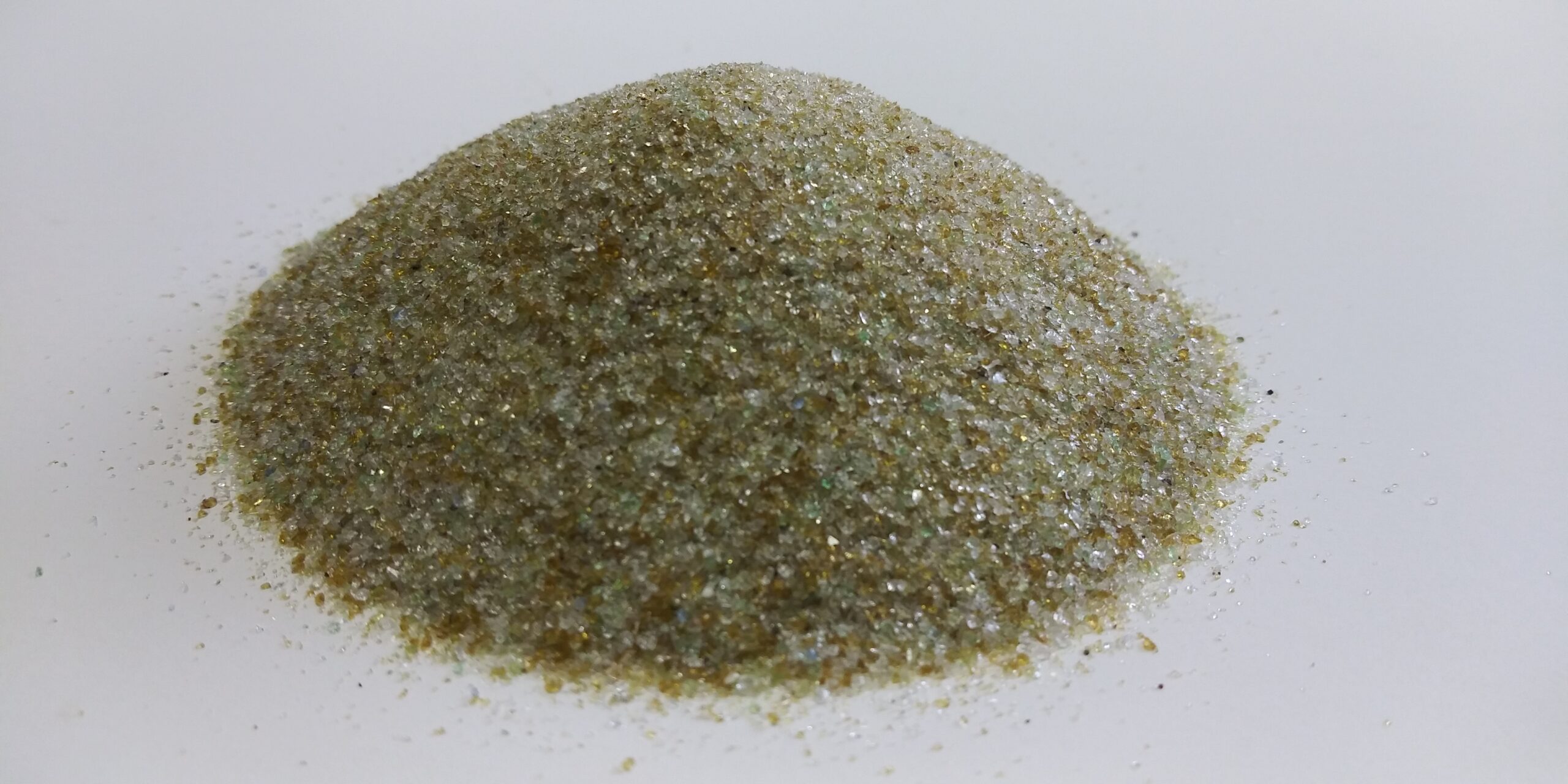 crushed glass blasting media