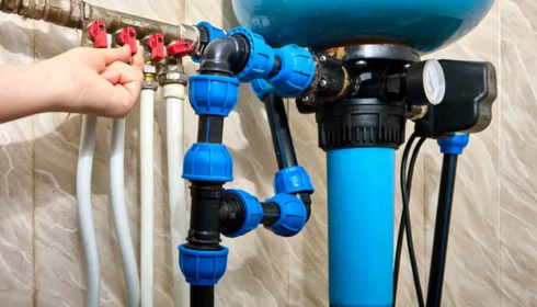 water softener installation