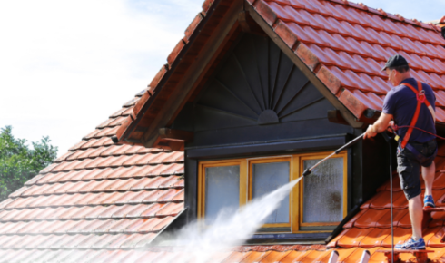 roof cleaning near me